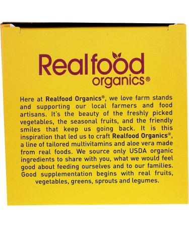  Country Life Realfood Organics Women's Daily Nutrition Multivitamin - 60 Easy-To-Swallow Tablets  - Buy Online on GoSupps.com