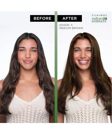 Clairol Natural Instincts Demi-Permanent Hair Dye 6A Light Cool Brown 5.85 Fl Oz - Pack of 1 - Buy Online on GoSupps.com