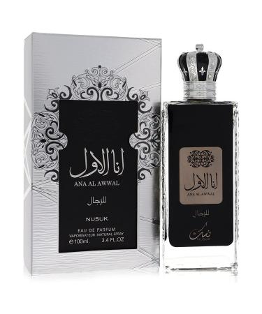 Ana Al Awwal by Nusuk Eau De Parfum Spray 3.4 oz for Men