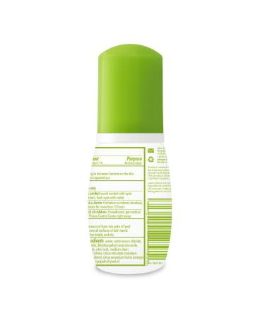 Babyganics Alcohol-Free Foaming Hand Sanitizer On-The-Go - Mandarin 1.69 oz - Buy Online on GoSupps.com