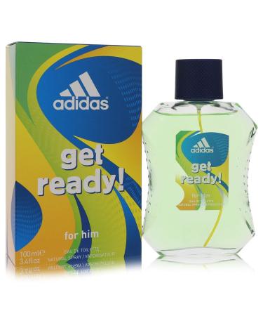 Adidas Get Ready by Adidas Eau De Toilette Spray 3.4 oz for Men