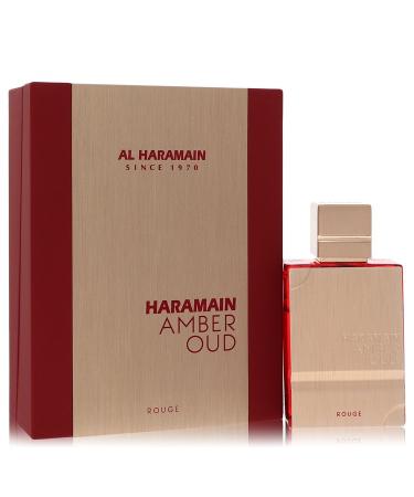 Al Haramain Amber Oud Rouge by Al Haramain Eau De Parfum Spray 2 oz for Men