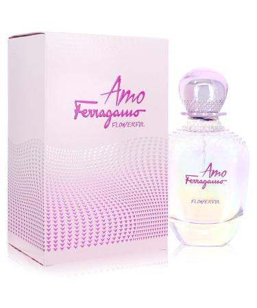 Amo Flowerful by Salvatore Ferragamo Eau De Toilette Spray 3.4 oz for Women