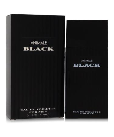 Animale Black by Animale Eau De Toilette Spray 3.4 oz for Men