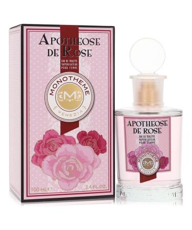 Apoth ose de Rose by Monotheme Eau De Toilette Spray 3.4 oz for Women