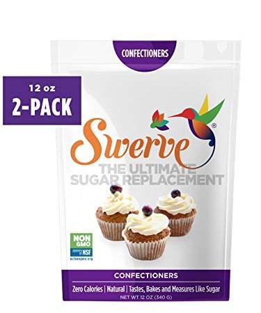 Swerve Sweetener - 12 Ounce - Pack of 2