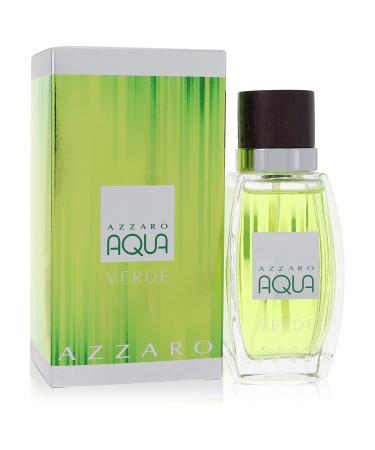 Azzaro Aqua Verde by Azzaro Eau De Toilette Spray 2.6 oz for Men