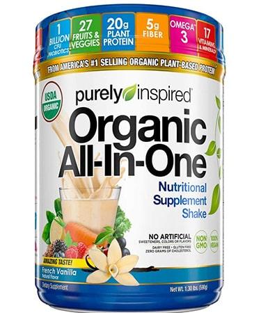 Purely Inspired Meal Replacement Shake Vegan Protein Powder 