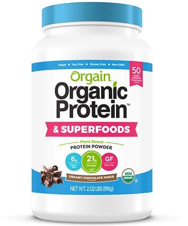 Orgain Organic Plant Based Protein Superfoods Powder