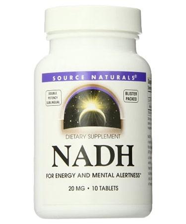 Source Naturals NADH 20 mg Co-E1 Sublingual - 10 Tablets