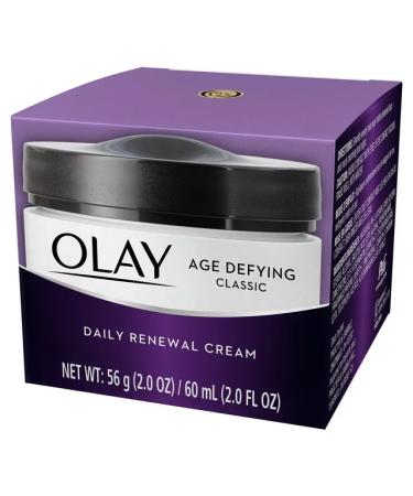 Olay Age Defying Classic Daily Renewal Cream 2 fl oz - Anti-Aging Moisturizer - Buy Online on GoSupps.com