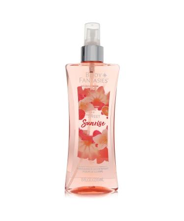 Body Fantasies Signature Sweet Sunrise Fantasy by Parfums De Coeur Body Spray 8 oz for Women