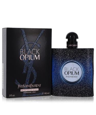 Black Opium Intense by Yves Saint Laurent Eau De Parfum Spray 3 oz for Women