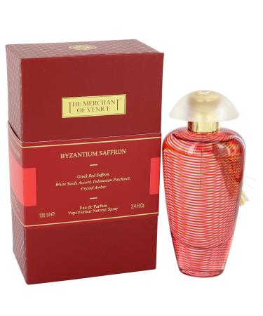 Byzantium Saffron by The Merchant of Venice Eau De Parfum Spray (Unisex) 3.4 oz for Women