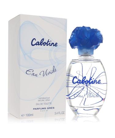 Cabotine Eau Vivide by Parfums Gres Eau De Toilette Spray 3.4 oz for Women