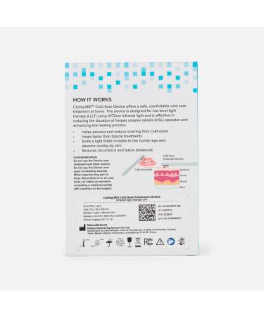 Caring Mill Cold Sore Therapy Device Invisible Light - Buy Online on GoSupps.com
