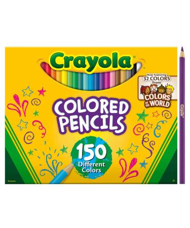 Crayola Colored Pencil Set - 150 Different Colors - Buy Online on GoSupps.com