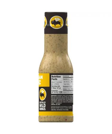 Buffalo Wild Wings Parmesan Garlic Sauce | 12 fl. oz. | Savory & Tangy Flavor - Buy Online on GoSupps.com