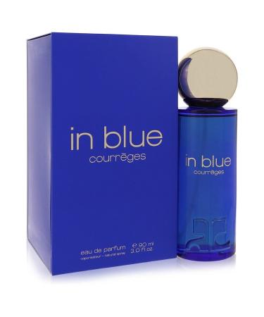 Courreges In Blue by Courreges Eau De Parfum Spray 3 oz for Women