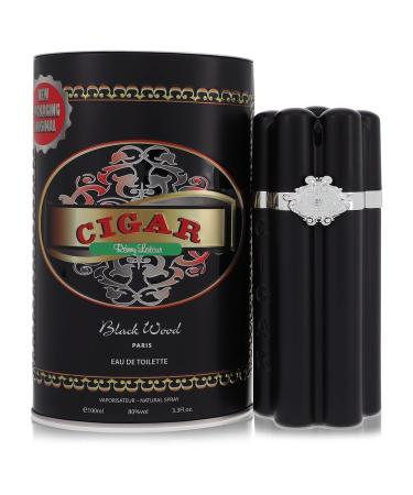 Cigar Black Wood by Remy Latour Eau De Toilette Spray 3.3 oz for Men