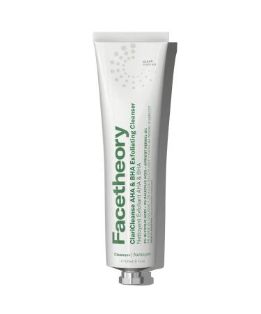 Facetheory Clarifying Cleanser C2 with Glycolic Acid | Exfoliating Cream Cleanser for Congested Skin | Vegan, Cruelty-Free, Made in UK | Mandarin Orange 170ml - Buy Online on GoSupps.com