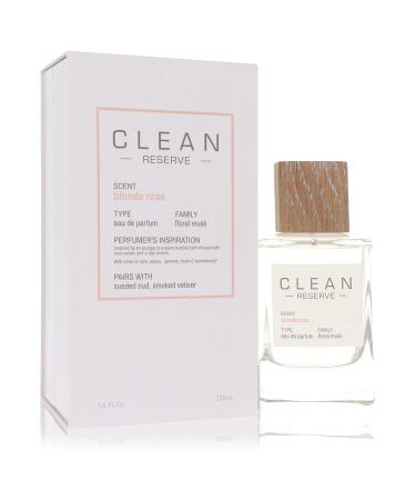 Clean Blonde Rose by Clean Eau De Parfum Spray 3.4 oz for Women