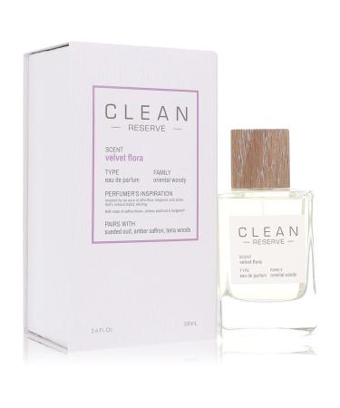 Clean Reserve Velvet Flora by Clean Eau De Parfum Spray 3.4 oz for Women
