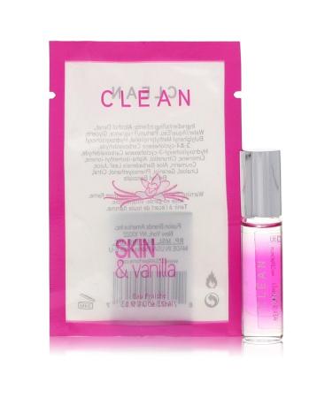 Clean Skin and Vanilla by Clean Mini Eau Frachie .17 oz for Women