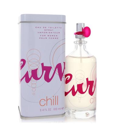 Curve Chill by Liz Claiborne Eau De Toilette Spray 3.4 oz for Women