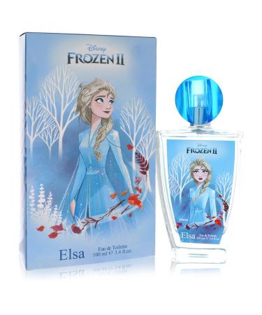 Disney Frozen II Elsa by Disney Eau De Toilette Spray 3.4 oz for Women