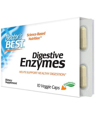 Doctor's Best Digestive Enzymes 10 Veggie Caps