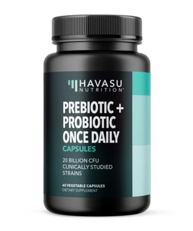 Havasu Nutrition Advanced Prebiotic & Probiotic 20 Billion CFU 60 Vegetable Capsules