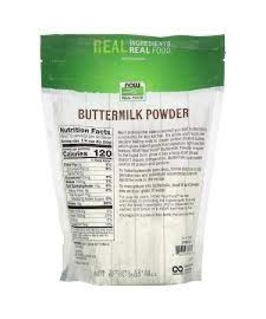 Now Foods Real Food Buttermilk Powder 14 oz - Natural Ingredient for Cooking & Baking - Buy Online on GoSupps.com