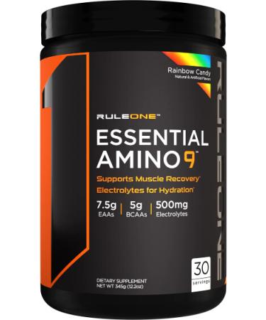Rule 1 R1 Essential Amino 9 - 30 Servings Rainbow Candy