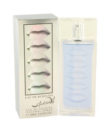 Eau de Ruby Lips by Salvador Dali Eau De Toilette Spray 3.4 oz for Women
