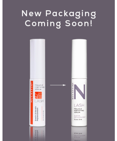 NULASTIN Lash Serum - Eyelash Enhancer Treatment for Fuller, Thicker Lashes | Elastin Infused Formula | Safe for Extensions | 0.1 Ounce - Buy Online on GoSupps.com