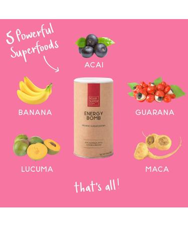 Your Super Energy Bomb Organic Superfood Mix - 7.05 Oz. - Buy Online on GoSupps.com
