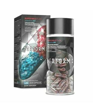 PERFORMIX SST Super Male t v2x |  Extreme Energy Fat Burner, 120 Liquid Capsules
