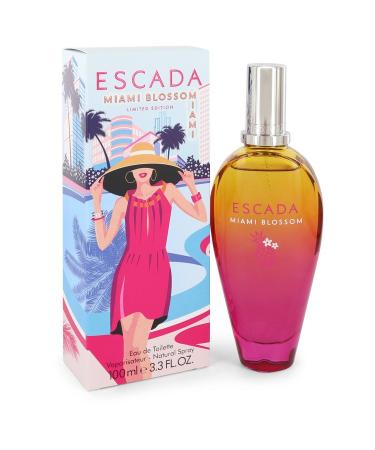 Escada Miami Blossom by Escada Eau De Toilette Spray 3.4 oz for Women