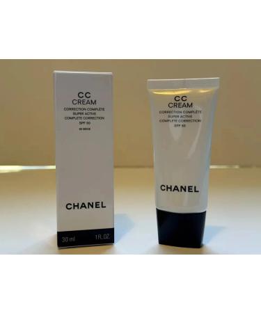 CHANEL CC CREAM SUPER ACTIVE CORRECTION SUNSCREEN SPECTRUM SPF 50 - 60 BEIGE