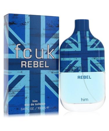 FCUK Rebel by French Connection Eau De Toilette Spray 3.4 oz for Men