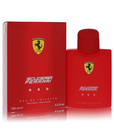 Ferrari Scuderia Red by Ferrari Eau De Toilette Spray 4.2 oz for Men