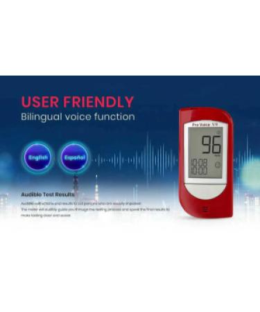 Fora Pro Voice V9 Talking Glucose Testing Kit with 100 Lancets - Buy Online on GoSupps.com