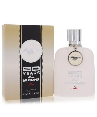 50 Years Ford Mustang by Ford Eau De Parfum Spray 3.4 oz for Women