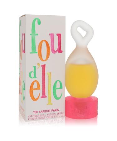 Fou D'elle by Ted Lapidus Eau De Toilette Spray 3.33 oz for Women