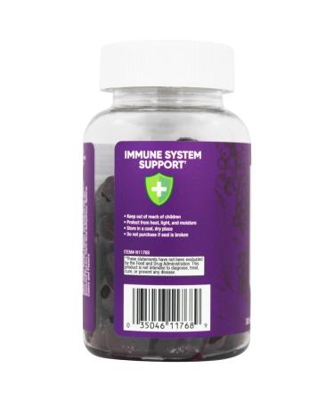 Garden Greens Elderberry Gummies - Berry Flavor  30 Servings for Immunity Support - Buy Online on GoSupps.com