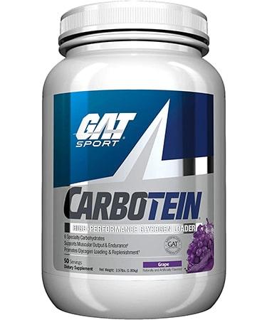 GAT SPORT Carbotein High-Performance Glycogen Loader 50 Servings (Grape)