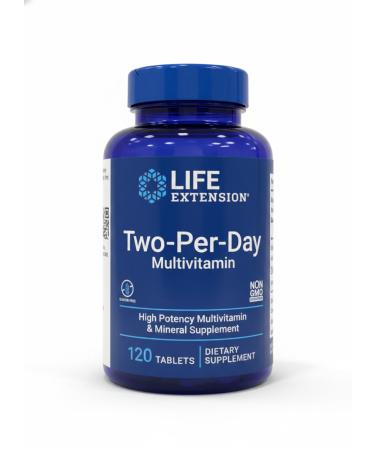 Life Extension Two-Per-Day Tablets 120 Tablets - Buy Online on GoSupps.com