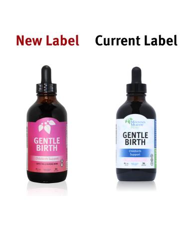 Mountain Meadow Herbs Gentle Birth Labor Prep Liquid Herbal Extract - Childbirth Support 4oz (Blue Cohosh-Free) - Buy Online on GoSupps.com