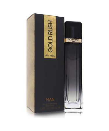 Gold Rush by Paris Hilton Eau De Toilette Spray 3.4 oz for Men